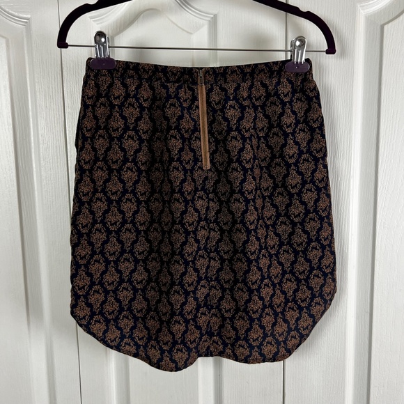 Propaganda High Waist Skirt Navy Blue XS - Picture 3 of 7